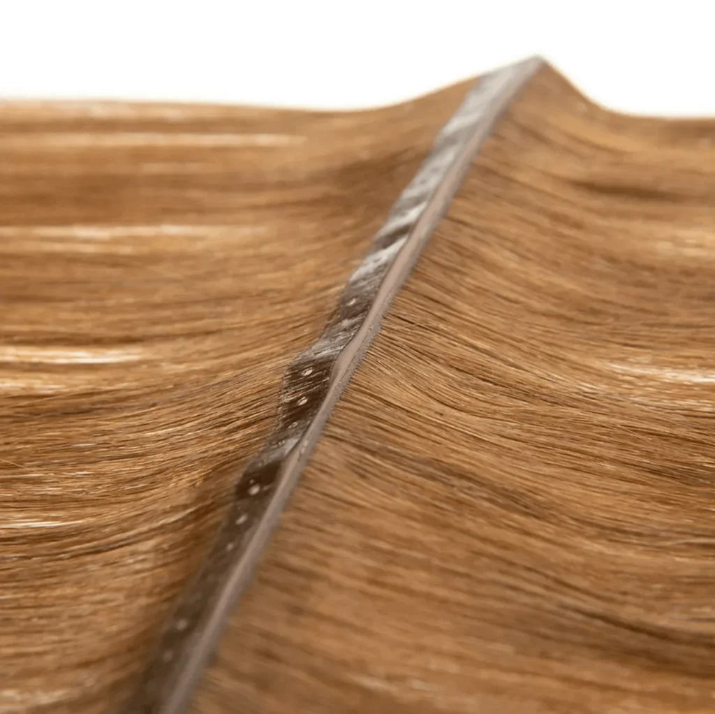 Butterfly Weft Hair Extensions attachment detail