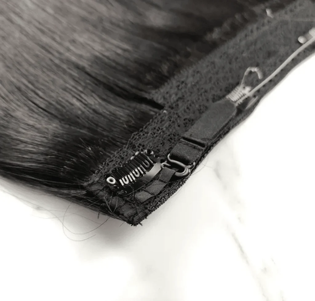 Halo Hair Extensions attachment detail