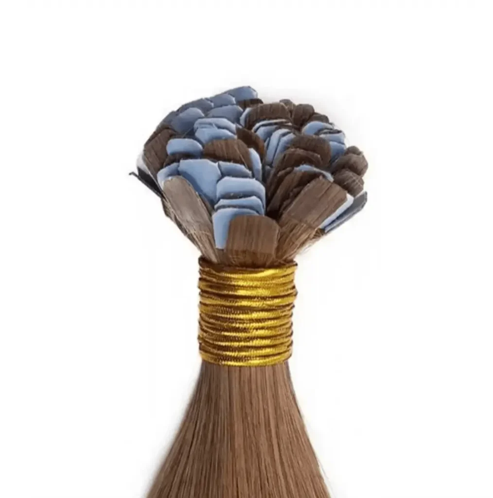 Slim Tape Hair Extensions attachment detail