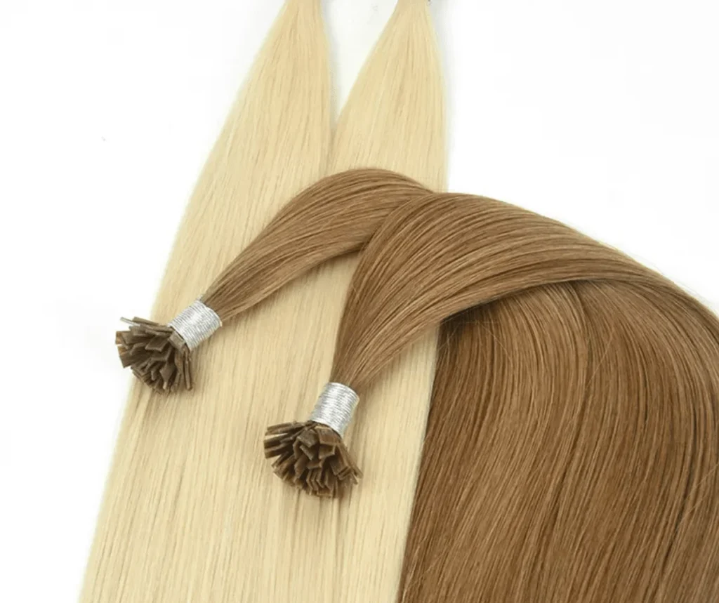 Ultra Tip Hair Extensions attachment detail